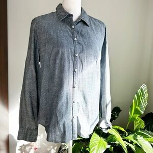 Brooks Brothers Long Sleeve Button Up Shirt Size 12 Polka Dot Cotton